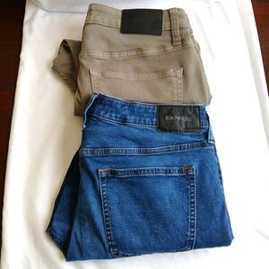 Express Slim-fit Size 32 Jeans Lot of 2